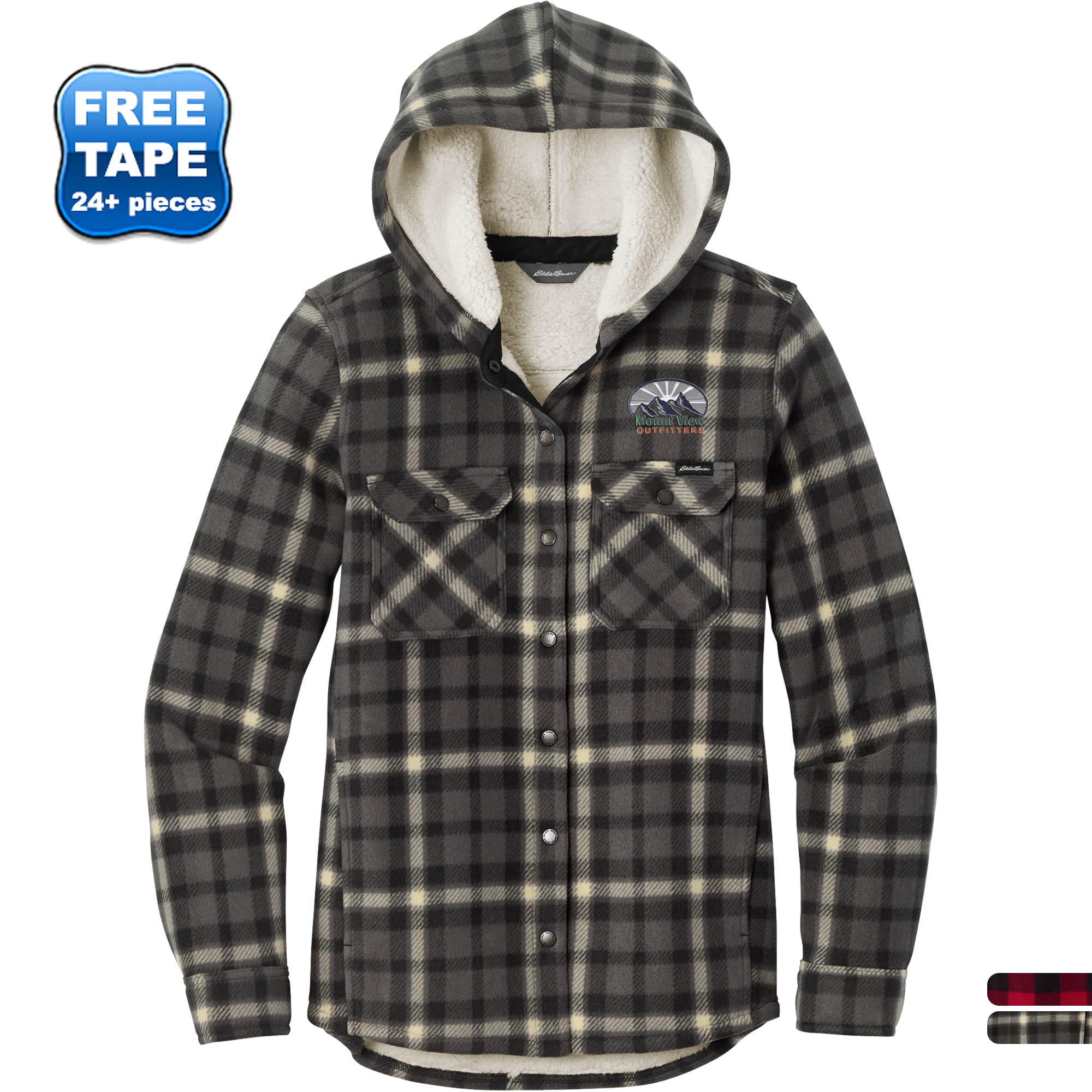 Product Photo 1 Eddie Bauer® Woodland Polyester Ladies' Shirt Jacket