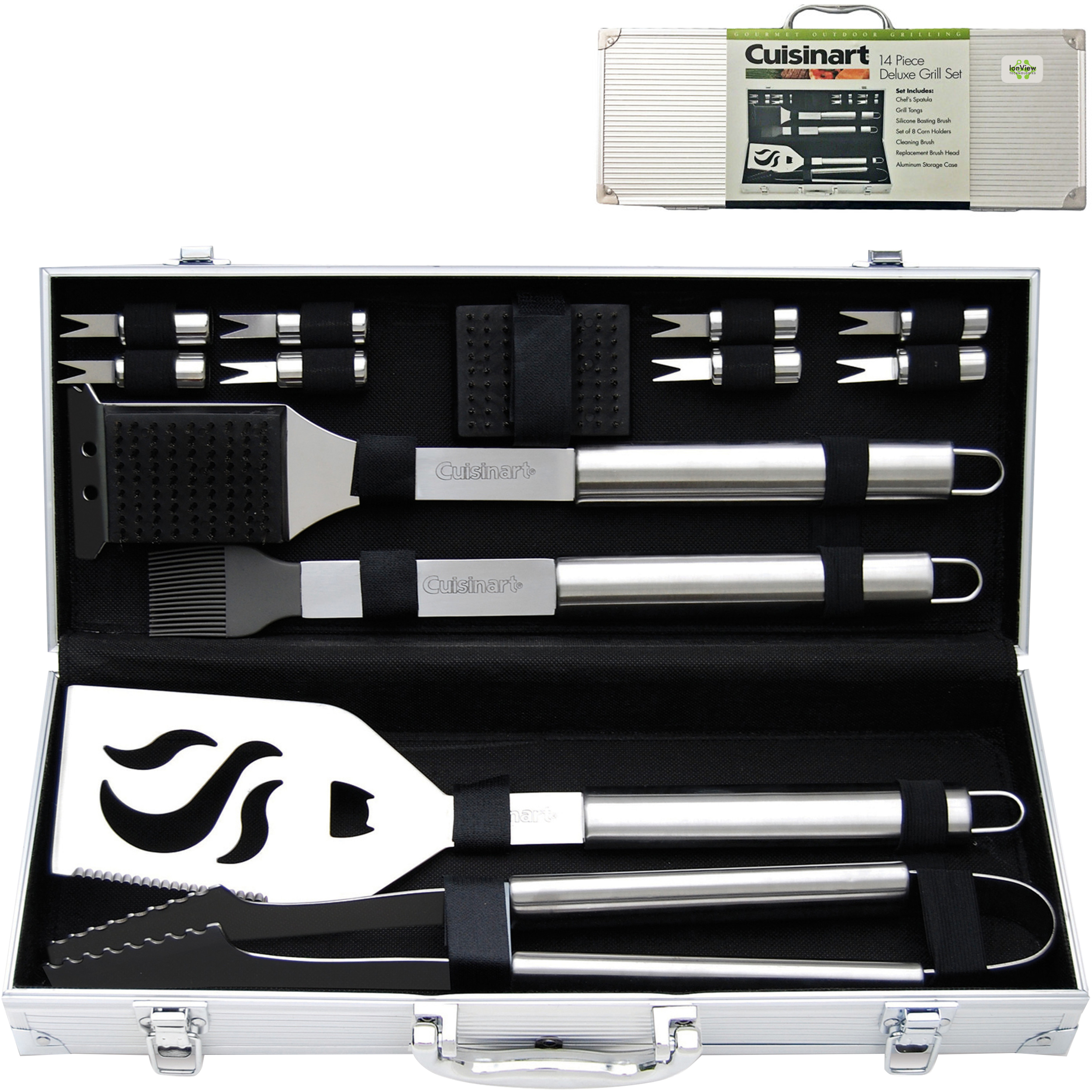 Product Photo 1 Cuisinart Outdoors® 14 Piece Deluxe Grill Tool Set