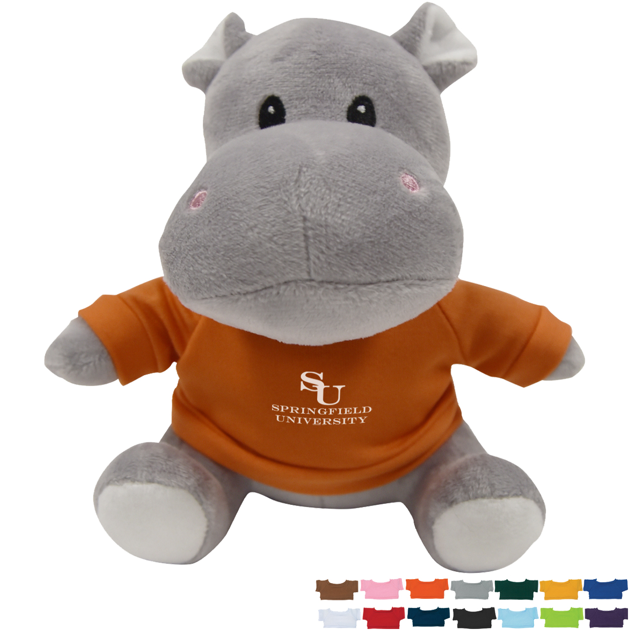 Product Photo 1 Herbie Plush Hippo w/ Shirt, 6"