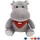 Herbie Plush Hippo w/ Bandana, 6"