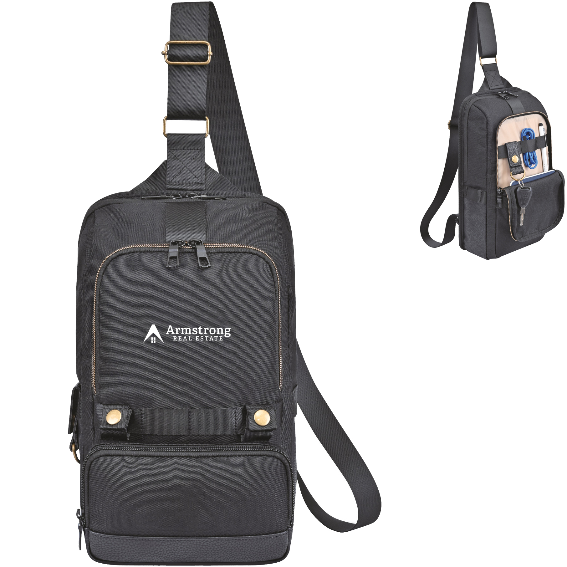 Product Photo 1 Sidekick rPET Polyetser Sling Bag