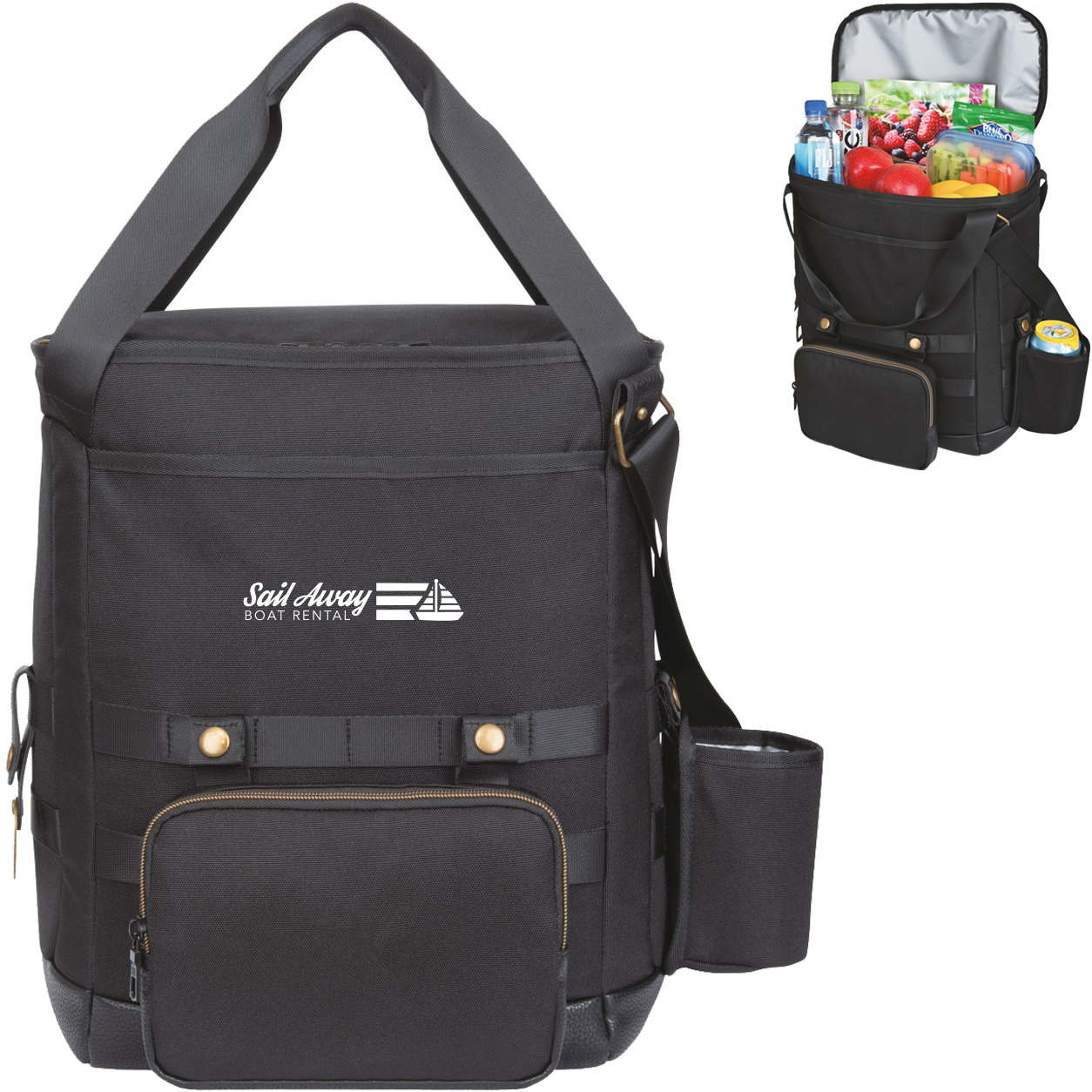 Product Photo 1 Sidekick rPET Polyester 24 Can Cooler