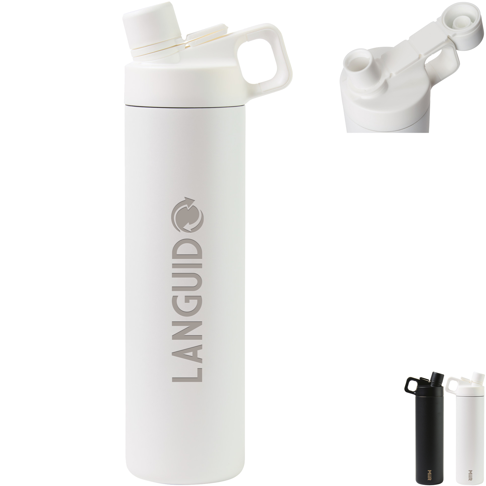 Product Photo 1 MiiR® Vacuum Insulated Wide Mouth Hatchback Chug Lid Bottle, 20oz.