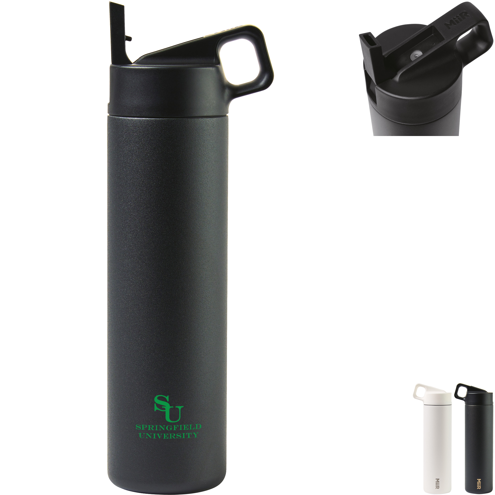 Product Photo 1 MiiR® Vacuum Insulated Wide Mouth Leakproof Straw Lid Bottle, 20oz.