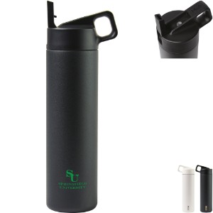 MiiR® Vacuum Insulated Wide Mouth Leakproof Straw Lid Bottle, 20oz. - GM1440