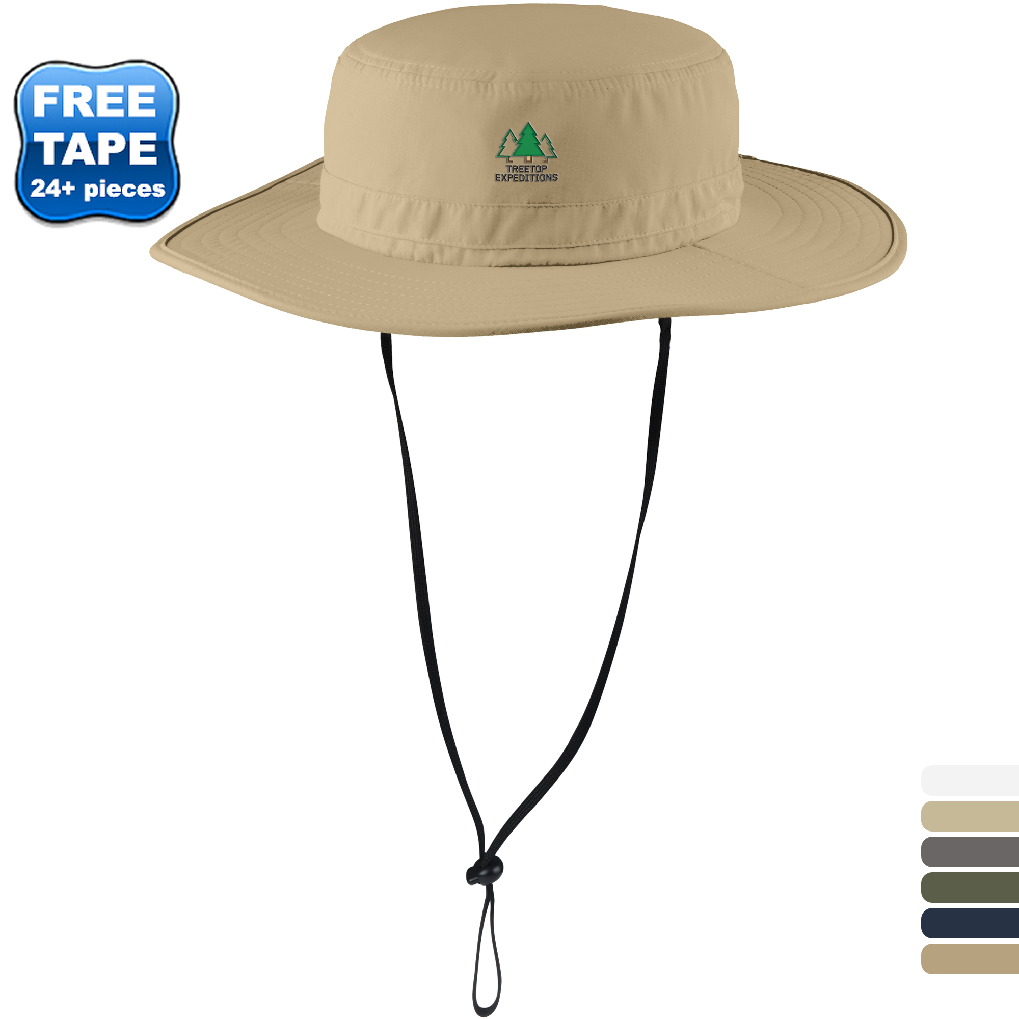 Product Photo 1 Port Authority® Outdoor Poly/Nylon Wide-Brim Hat