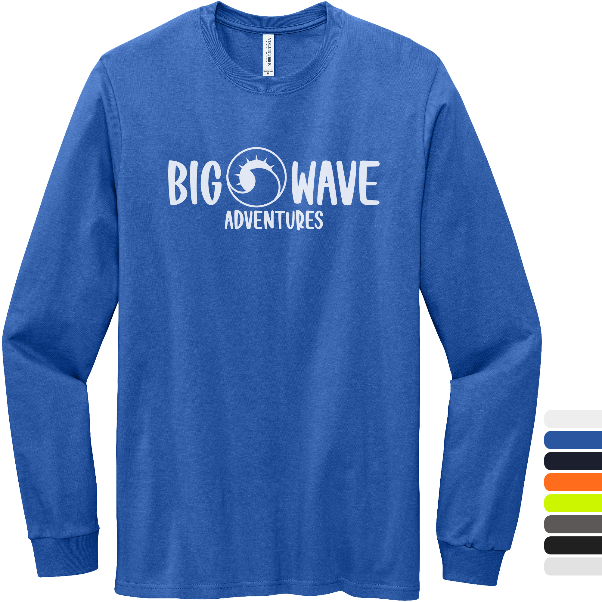 Product Photo 1 Volunteer Knitwear™ All-American Cotton Long Sleeve Tee