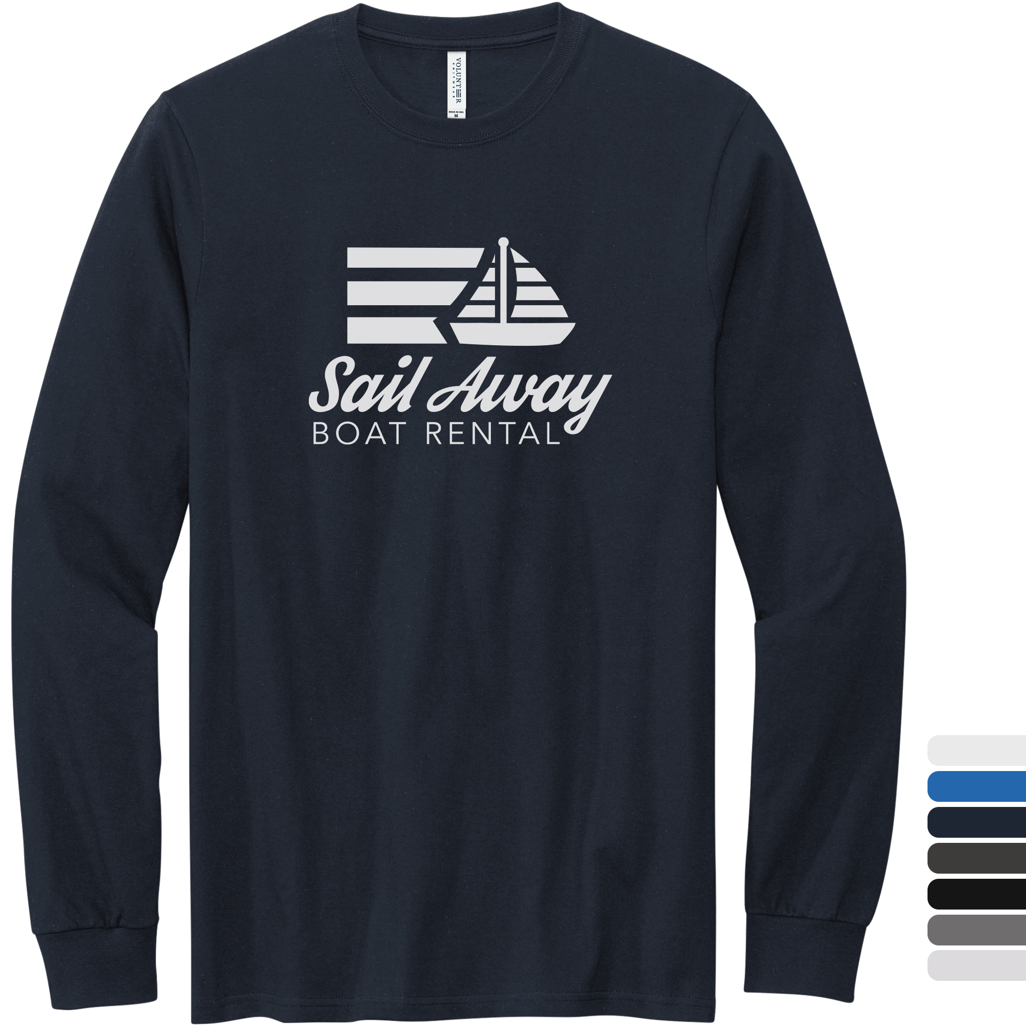 Product Photo 1 Volunteer Knitwear™ Chore Cotton Long Sleeve Men's Tee