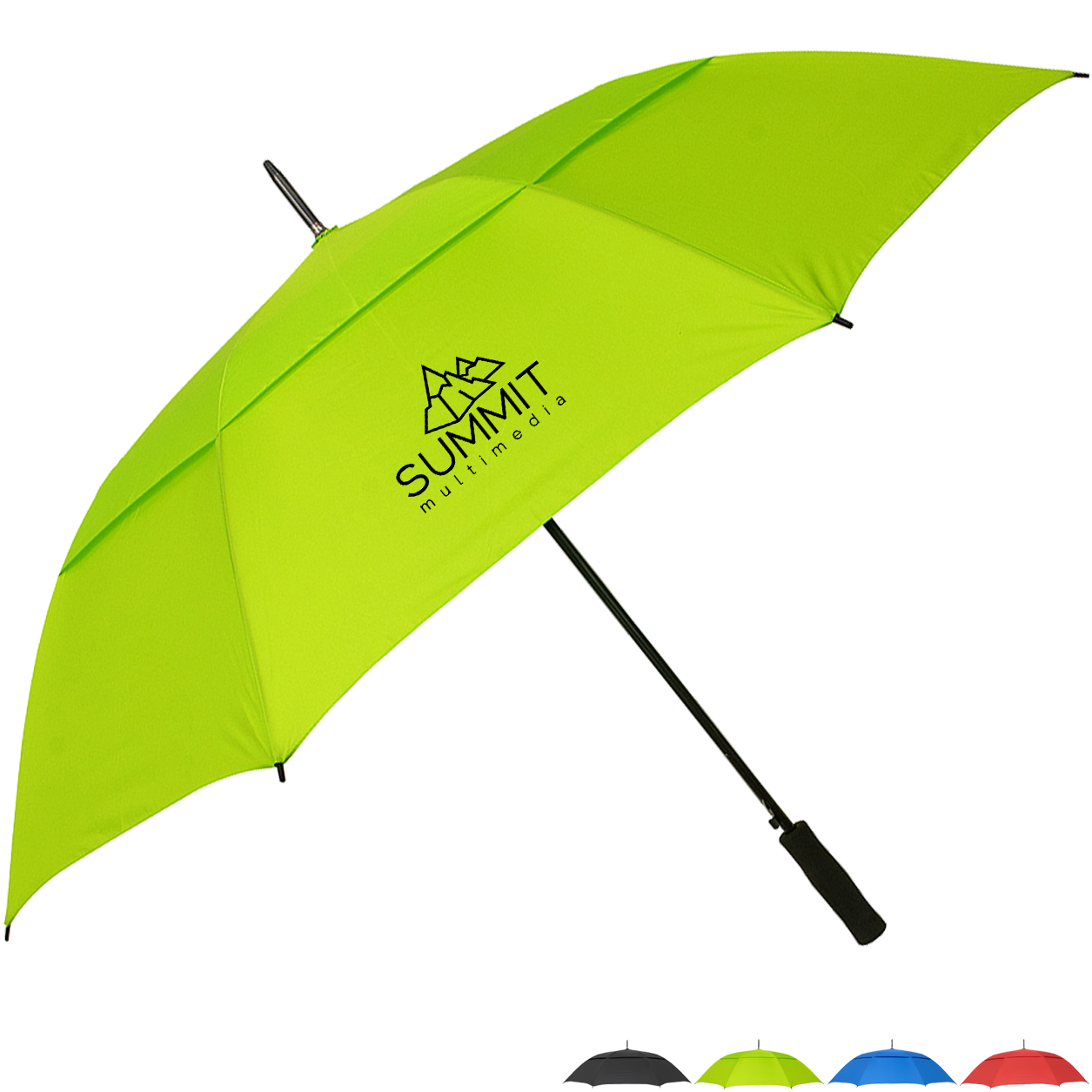 Product Photo 1 Cheshire Vented Auto-Open Golf Umbrella, 60" Arc