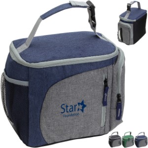 Summit Insulated Polyester Cooler Bag w/ Napkin Dispenser - AR9896
