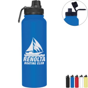 Memphis Vacuum Insulated Sports Bottle w/ Screw On Cap, 32oz. - AK2058