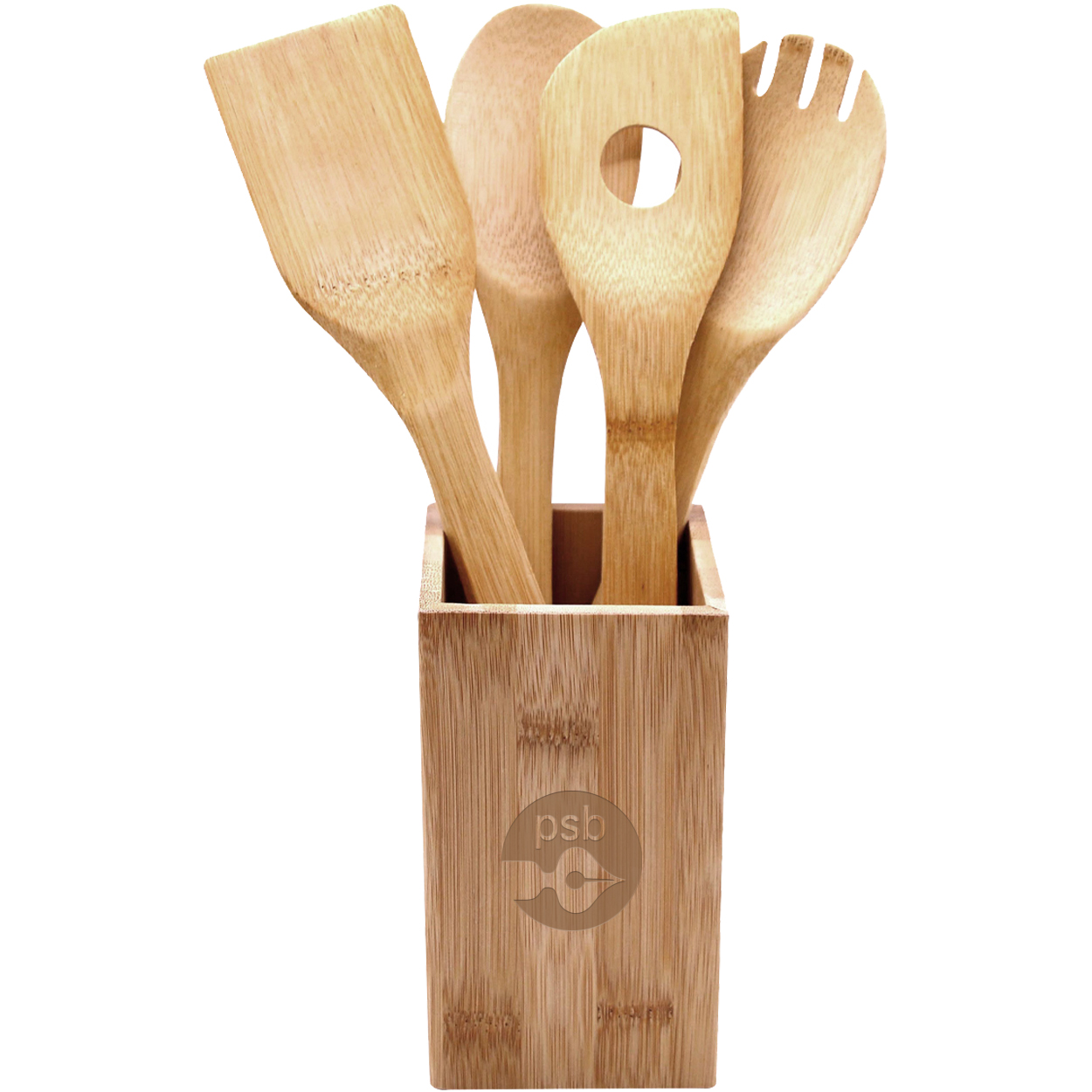 Product Photo 1 Five-Piece Bamboo Kitchen Tool Set
