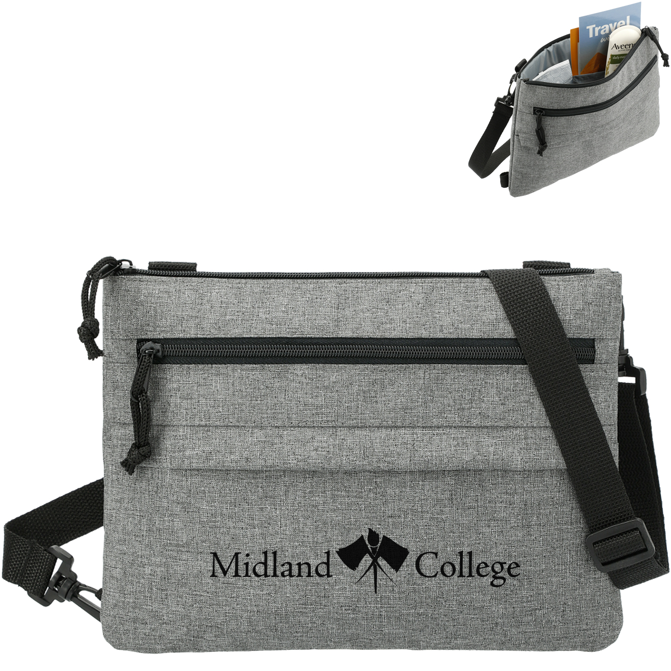 Product Photo 1 Convertible Zippered Pocket Sling