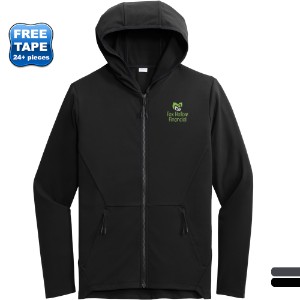 Sport-Tek® Circuit Poly Hooded Men's Full-Zip - WJ6538