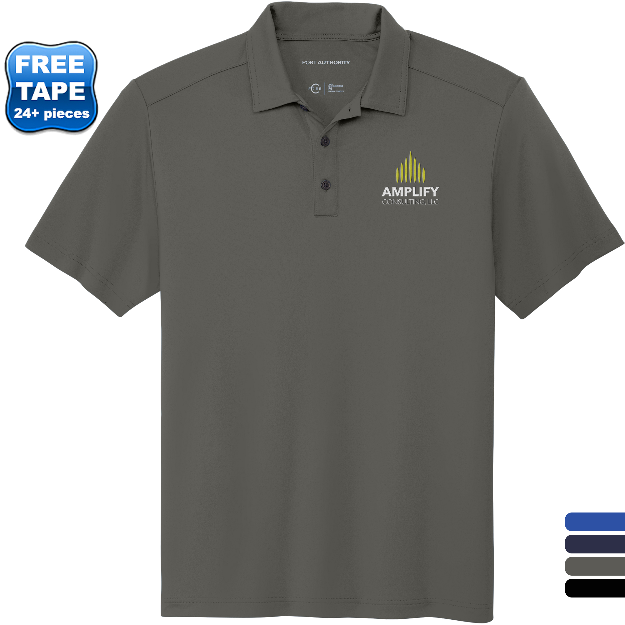 Product Photo 1 Port Authority® C-FREE™ Recycled Polyester Snag-Proof Men's Polo