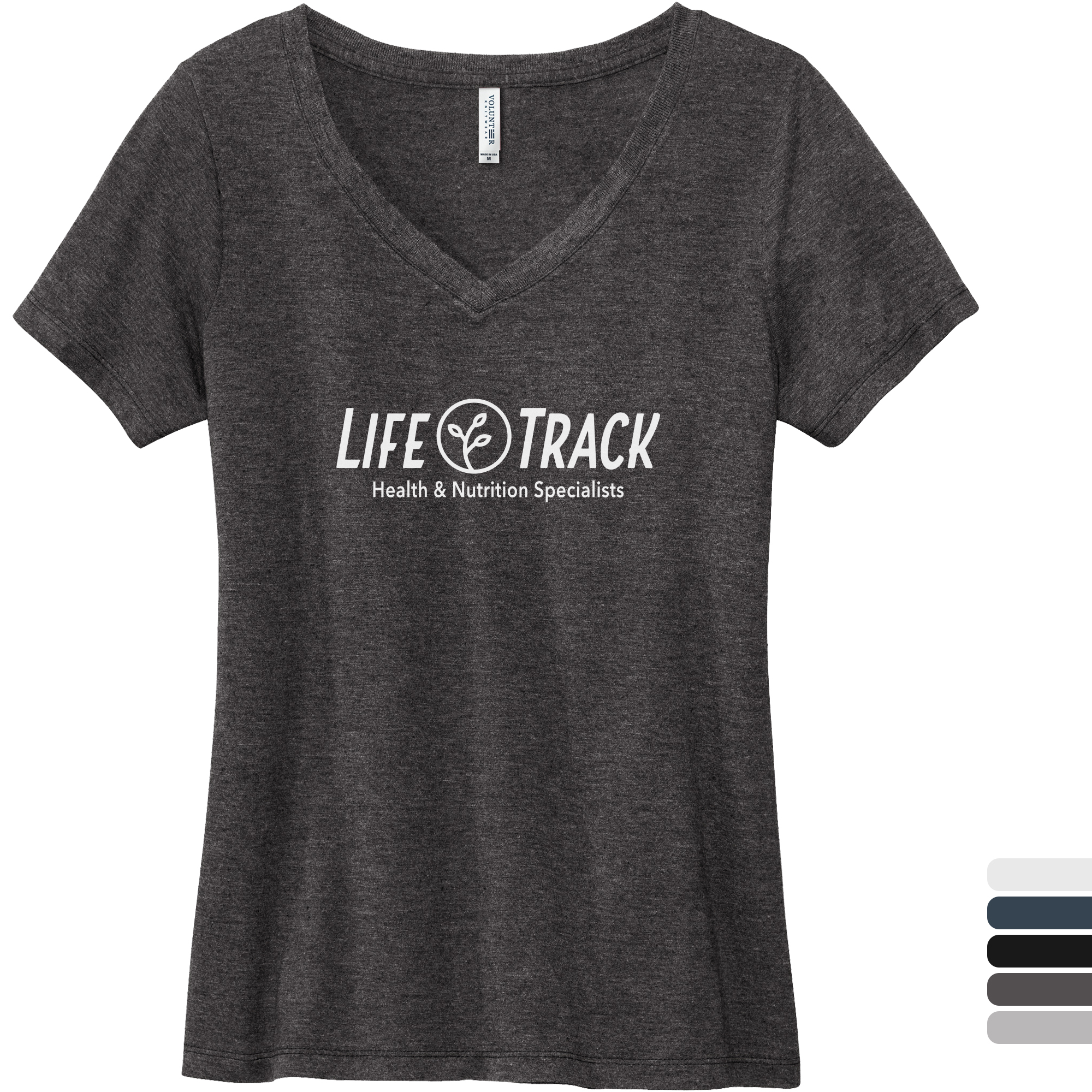 Product Photo 1 Volunteer Knitwear™ Daily Cotton Ladies' V-Neck Tee