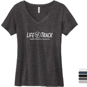 Volunteer Knitwear™ Daily Cotton Ladies' V-Neck Tee - WJ6542