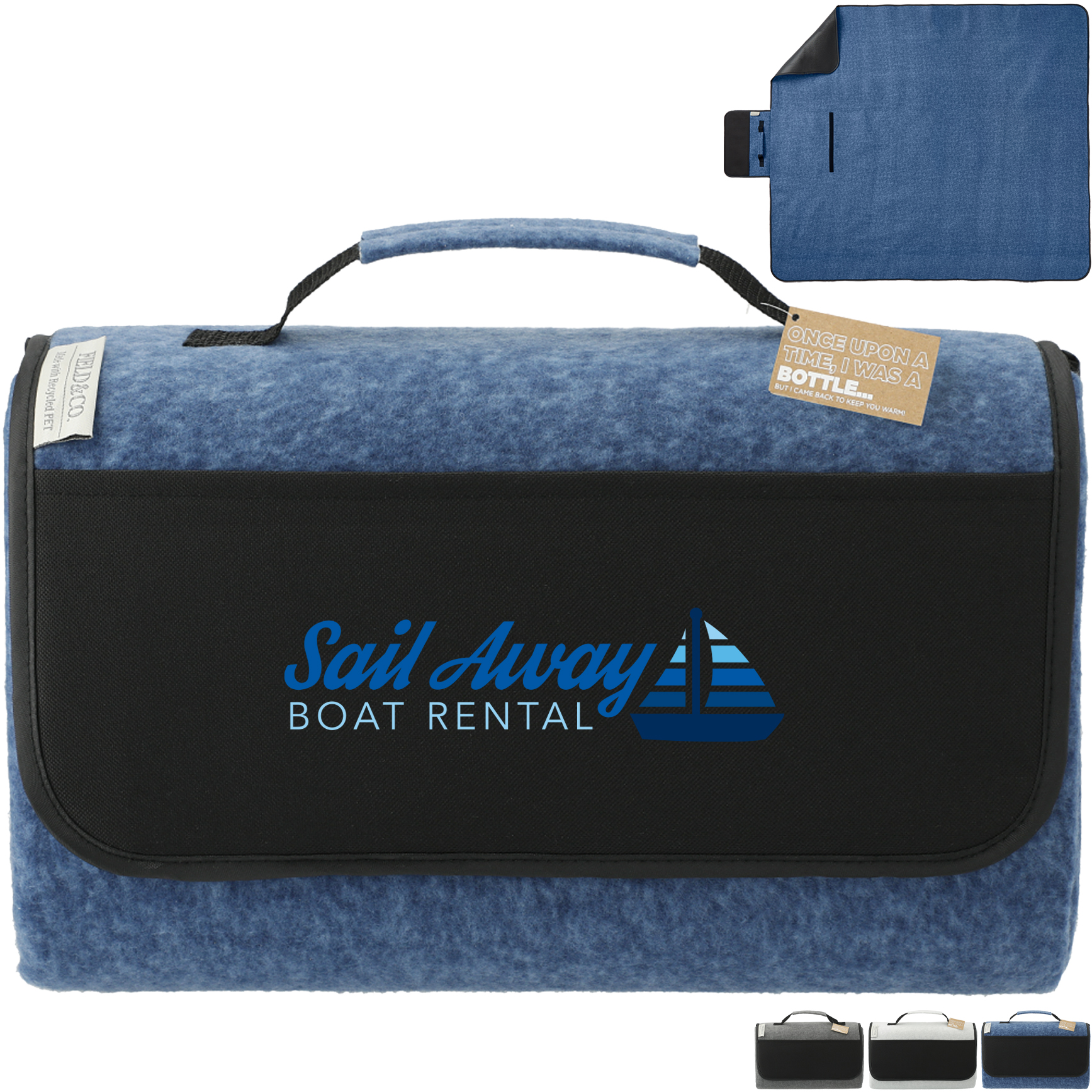 Product Photo 1 Field & Co.® Recycled PET Oversized Picnic Blanket, 60" x 70"