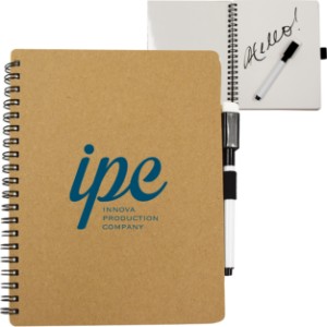Innovator Dry Erase Spiral Notebook, 5-1/2" x 7" - HT9471