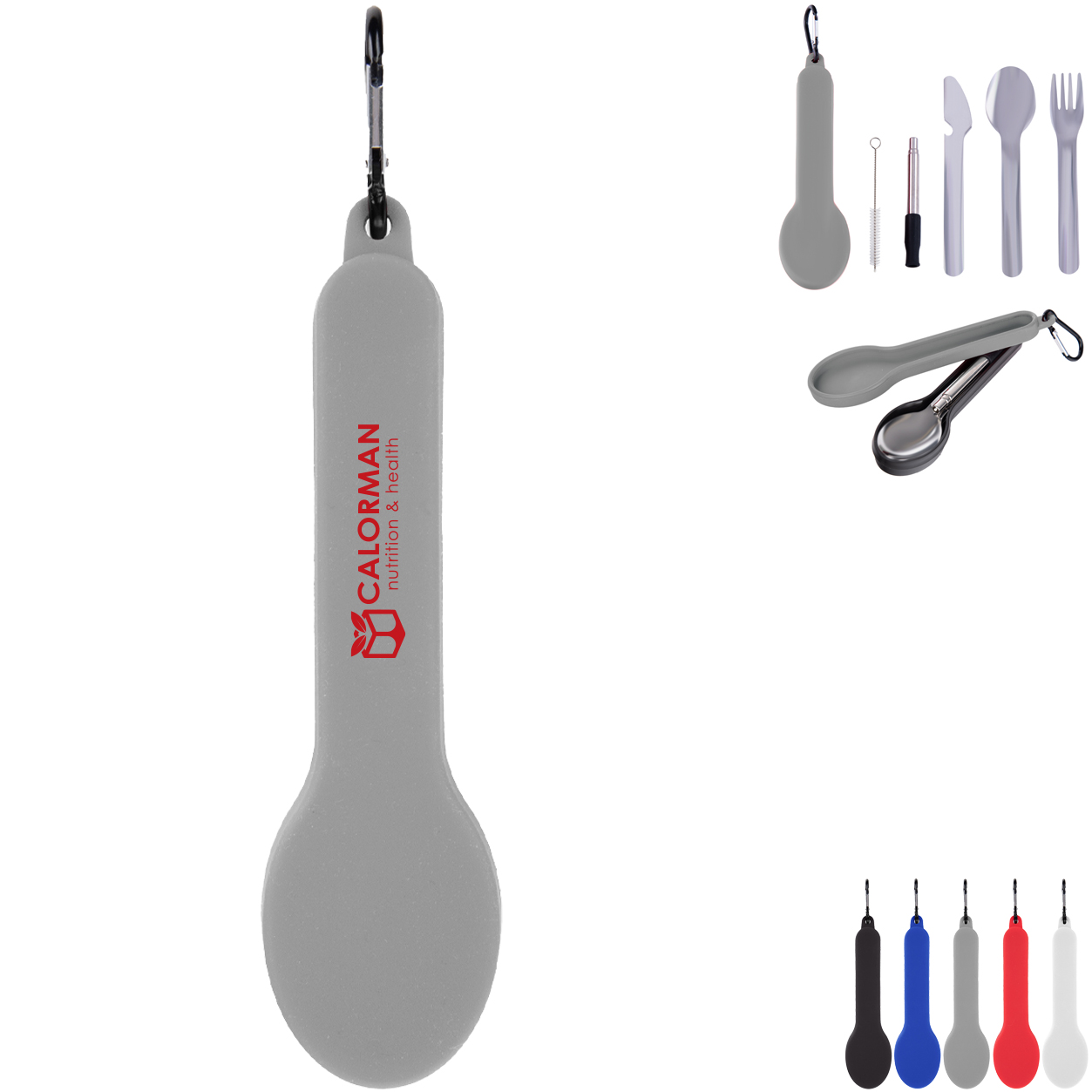 Product Photo 1 Travel Utensil Set w/ Silicone Holder