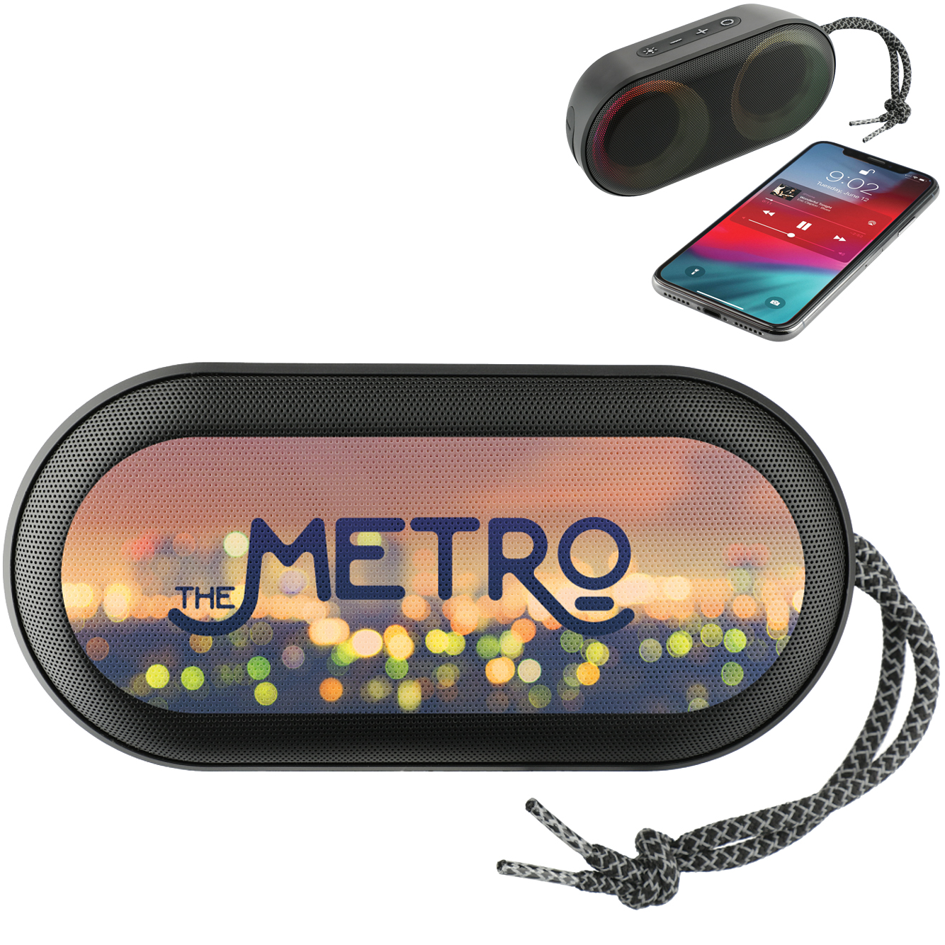 Product Photo 1 Zedd Outdoor Bluetooth Speaker w/ RGB Lights