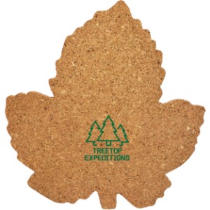 Cork Leaf Coaster - AF1134