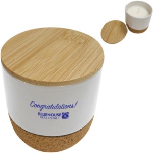 Santal Soy Candle w/ Lid - HT9481