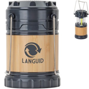 Bamboo Pop-Up Lantern w/ Speaker - HT9463