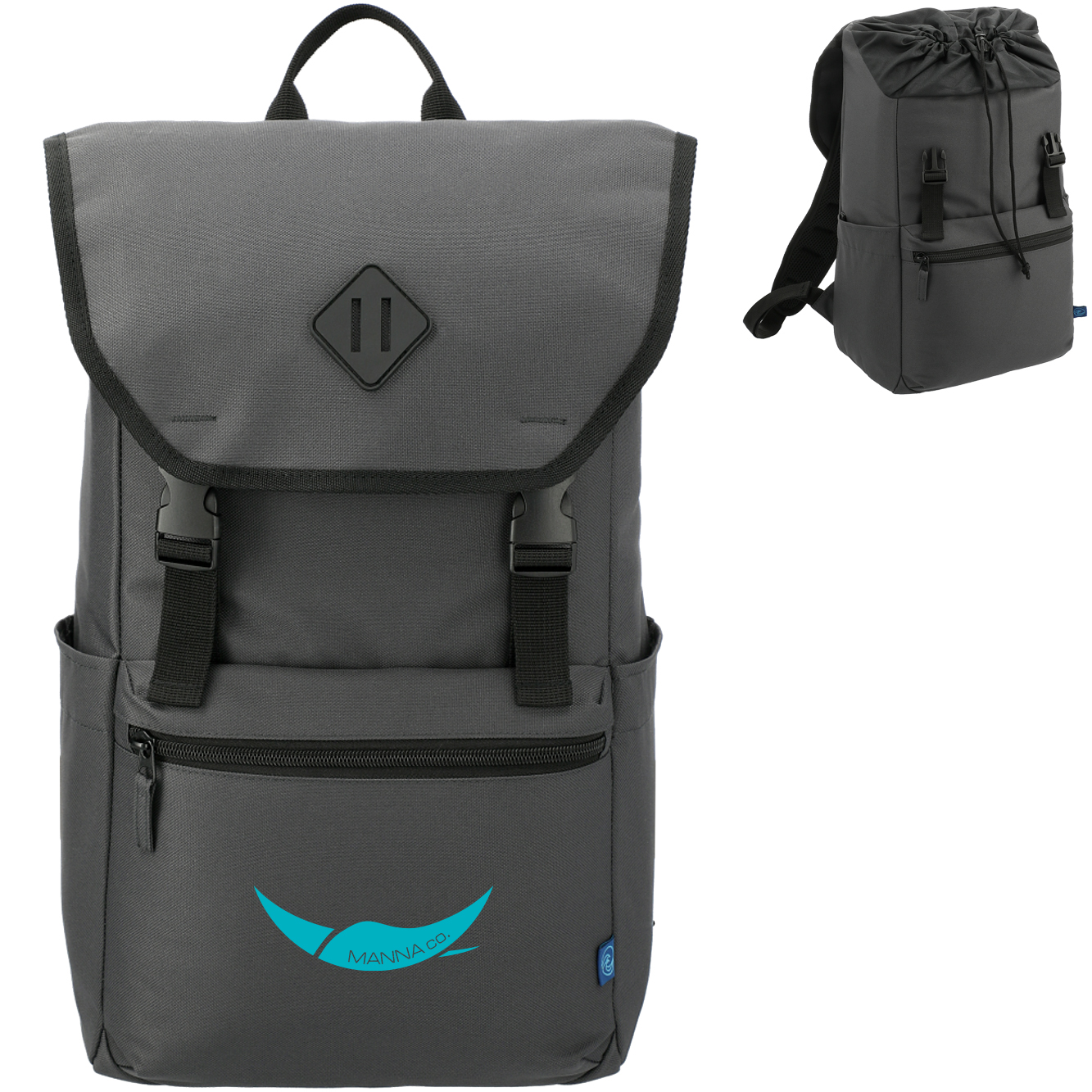 Product Photo 1 Repreve® Ocean Recycled Polyester 15" Computer Rucksack