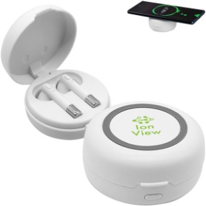 Harmony Wireless Earbuds & Charging Pad - CLOSEOUT! - PM8852