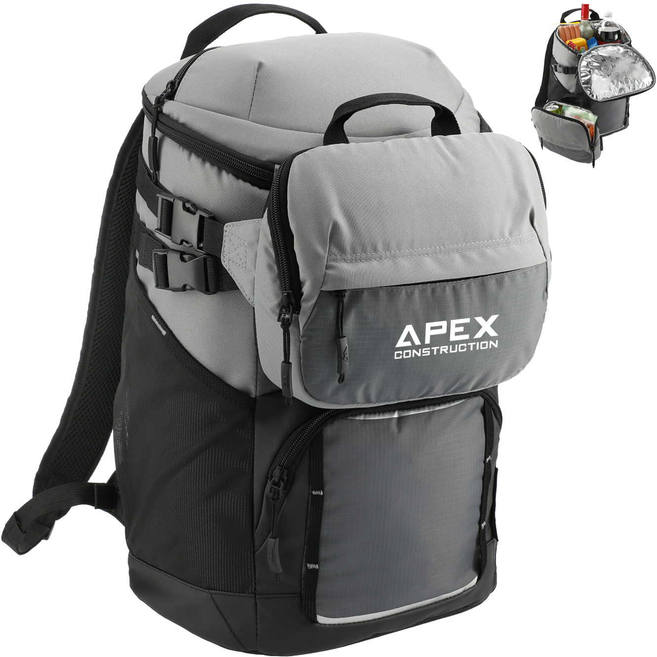 Product Photo 1 Arctic Zone® Repreve® Recycled Polyester Backpack Cooler w/ Sling