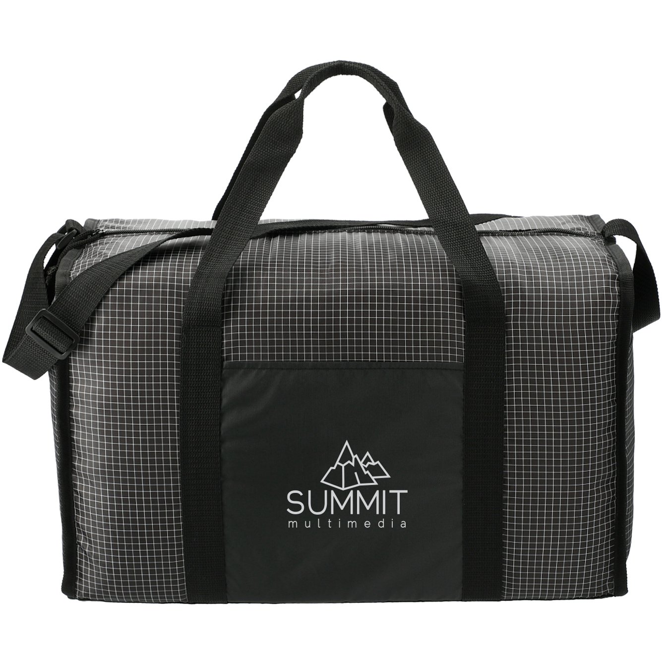 Product Photo 1 Grid Boxy Nylon Duffel