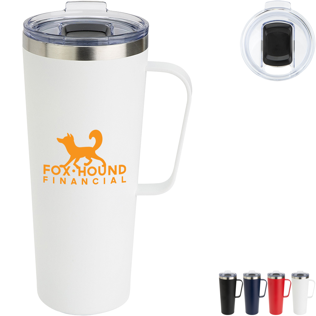 Product Photo 1 Maroni Vacuum Insulated Stainless Steel Travel Mug, 28oz.