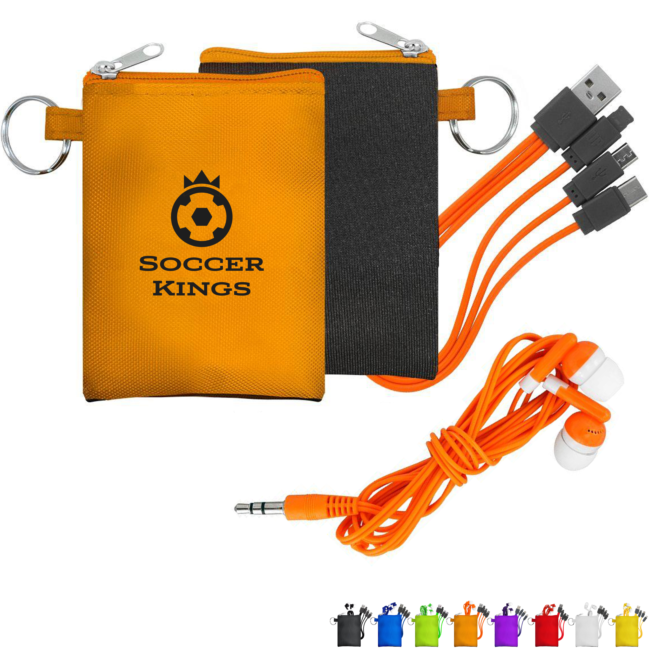 Product Photo 1 Tall Stretchy Travel Earbuds & Cable Set