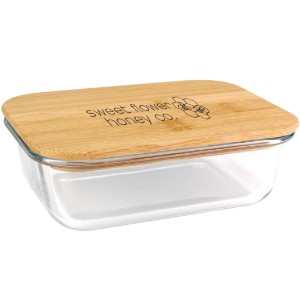 Bamboo Glass Container - AL8264