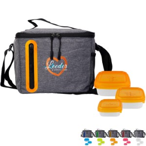 Portion Control Oval Cooler Lunch Set - AL8273