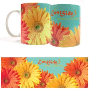 Daisy Design, Stoneware Mug, 11oz. - WW5010