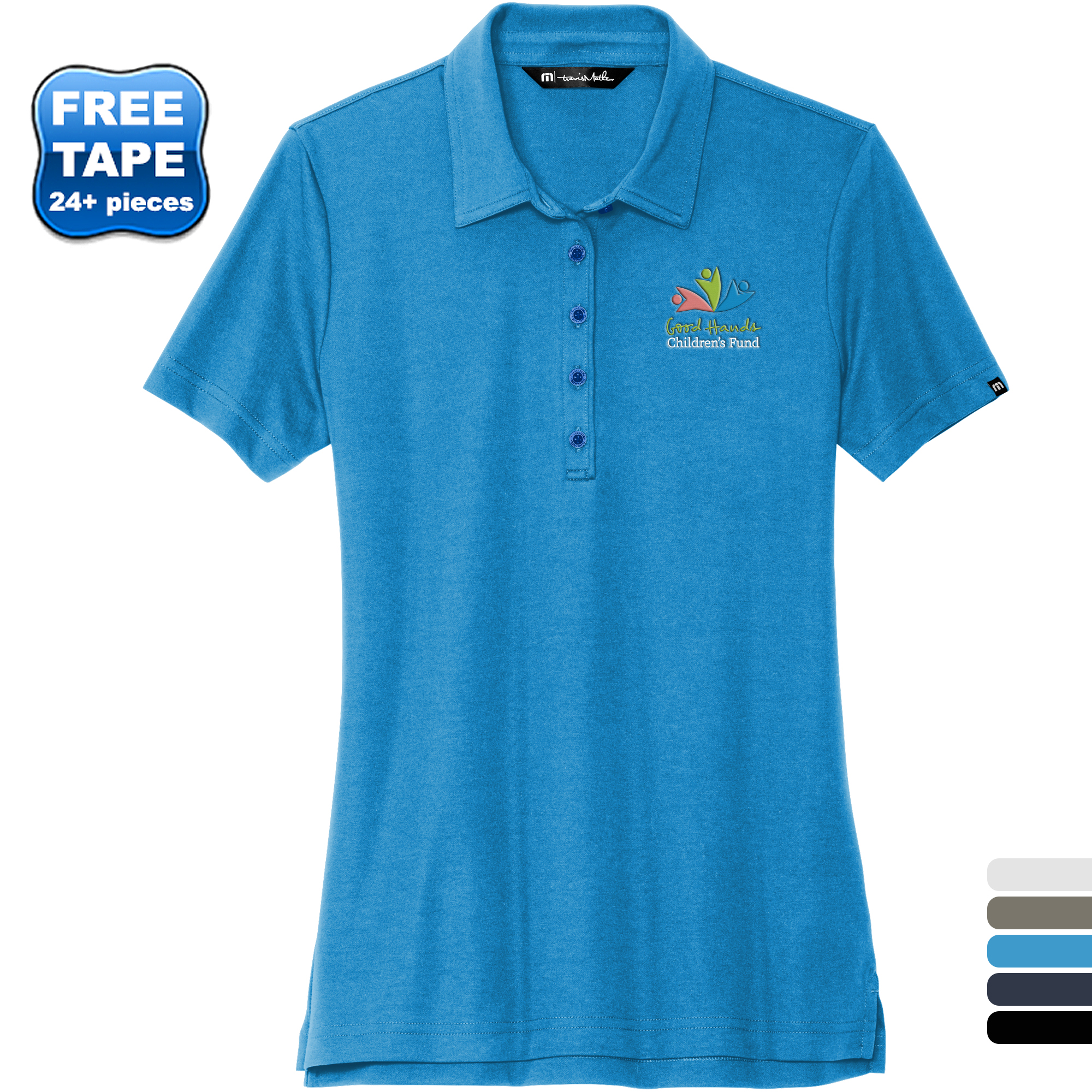 Product Photo 1 TravisMathew® Oceanside Cotton/Poly Solid Ladies' Polo