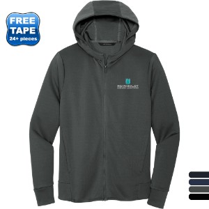 MERCER+METTLE™ Double-Knit Polyester Full-Zip Men's Hoodie - WJ6557