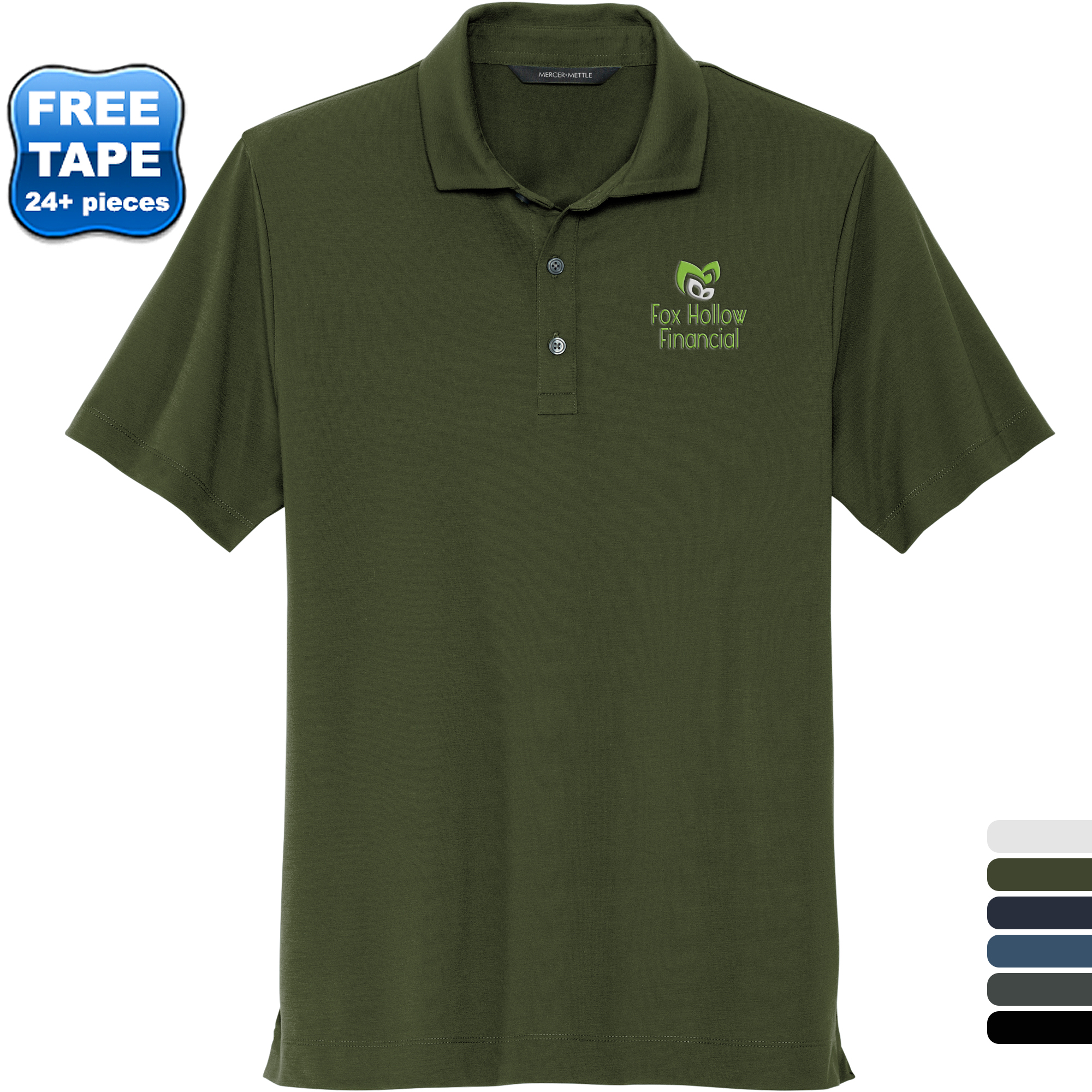 Product Photo 1 MERCER+METTLE™ Stretch Poly/Spandex Jersey Men's Polo