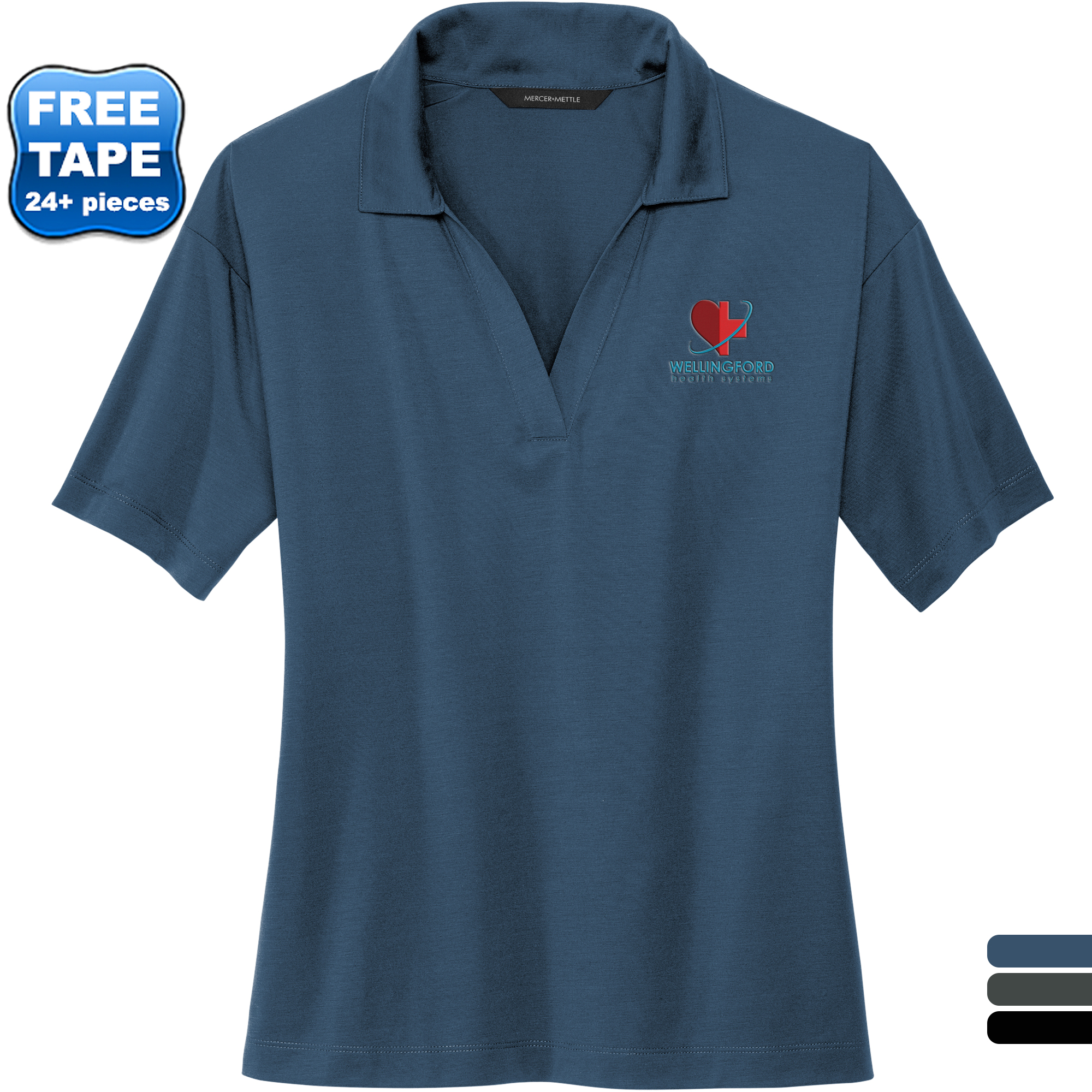 Product Photo 1 MERCER+METTLE™ Stretch Poly/Spandex Jersey Ladies' Polo