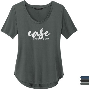 MERCER+METTLE™ Stretch Jersey Relaxed Scoop Ladies' Tee - WJ6560