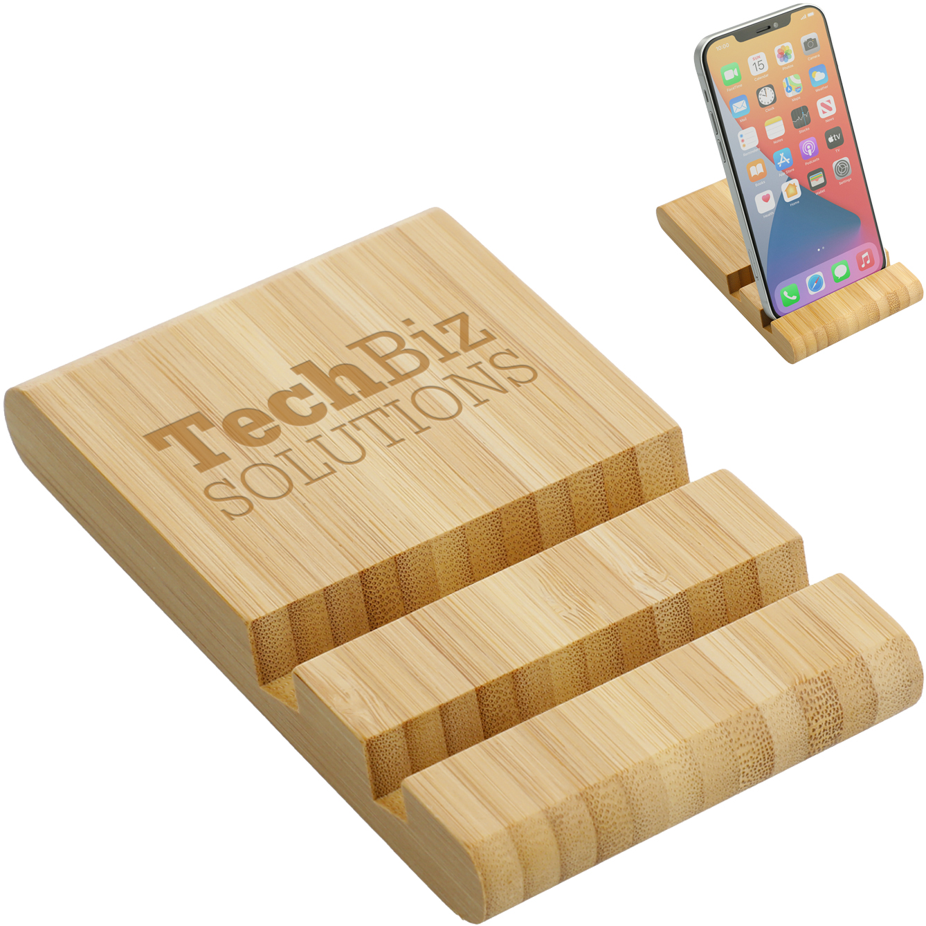 Product Photo 1 Estand Bamboo Phone & Tablet Stand
