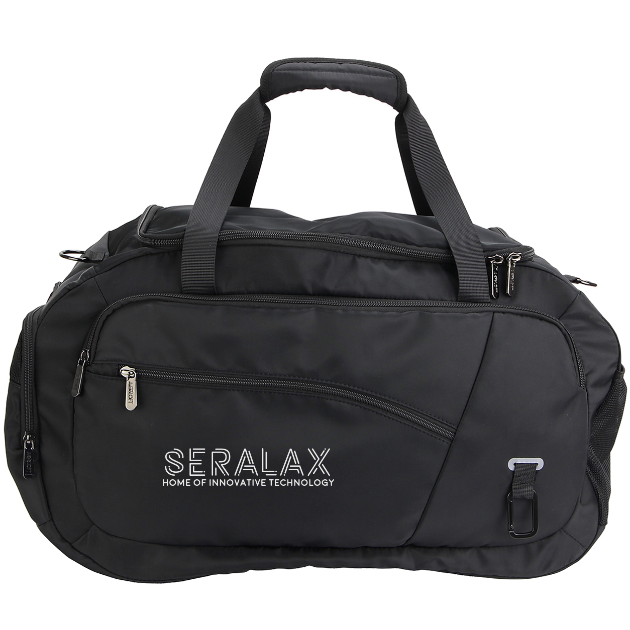 Product Photo 1 AeroLOFT™ Jet Black Polyester Weekender Duffel