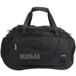 AeroLOFT™ Jet Black Polyester Weekender Duffel - AR9943