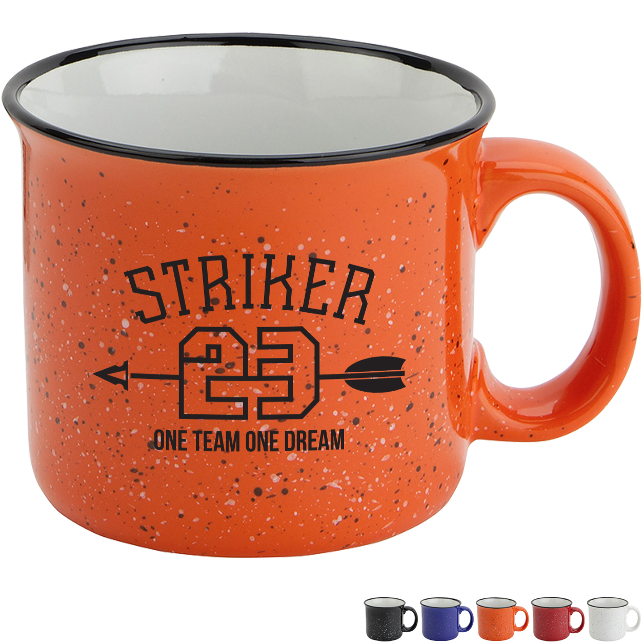 Product Photo 1 Forge Speckled Ceramic Mug, 15oz.