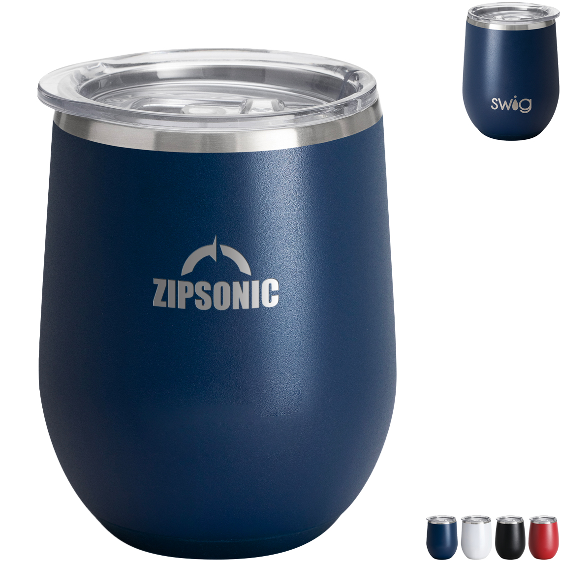 Product Photo 1 Swig Life™ Stainless Steel Vacuum Insulated Stemless Wine Tumbler, 12oz.