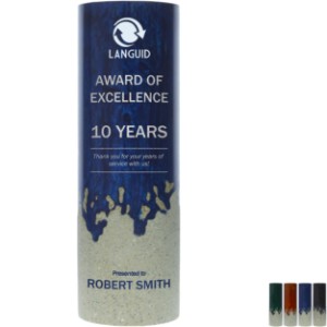 Pulsar Cylinder Concrete & Resin Award - VI1001