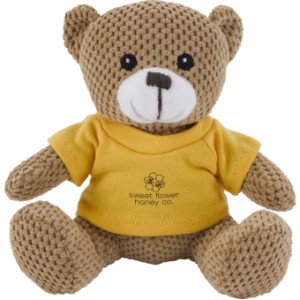 Friendly Bunch Bear Plush, 6" Sitting - VT2239