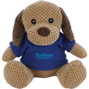 Friendly Bunch Dog Plush, 6" Sitting - VT2243